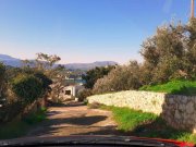 Plaka bei Chania Kreta, Plaka: Grundstück mit Meerblick an seltener Stelle zu verkaufen Grundstück kaufen